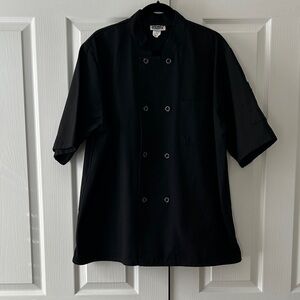 Chefwear Black Chef Jacket Size 2X